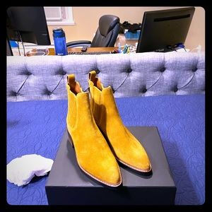 Brand New Coach Suede Bowery Bootie. Size 7.5.